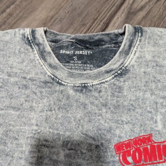 Marvel Spirit Jersey NYCC 2022 Exclusive — Size Small — Mineral Wash — Rare - Picture 4 of 5